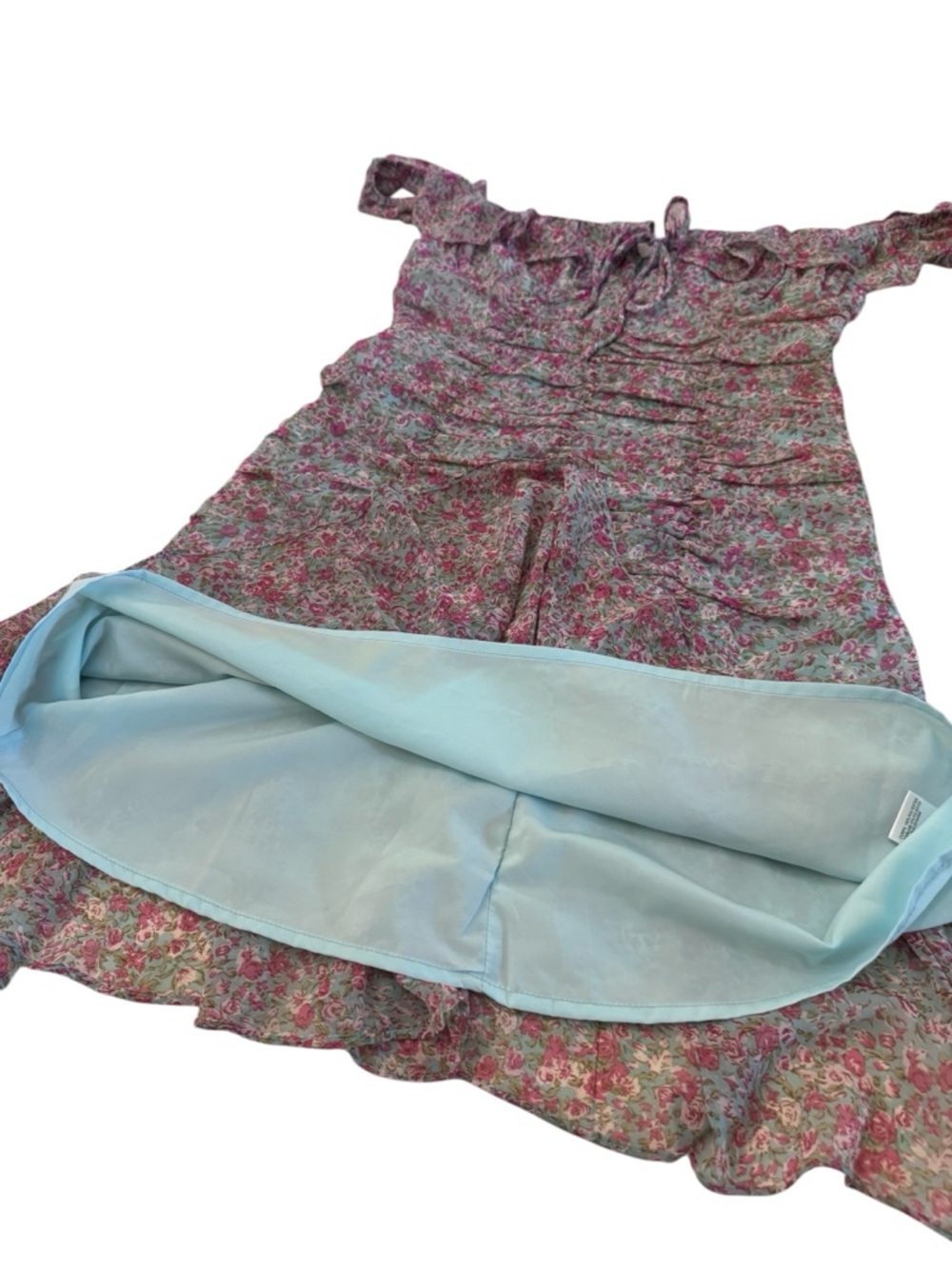 ASTR Floral Mini Dress Medium - Picture 4 of 15